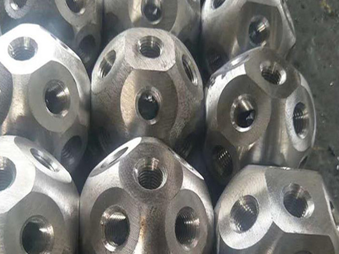 和龙螺栓球网架杆件制作